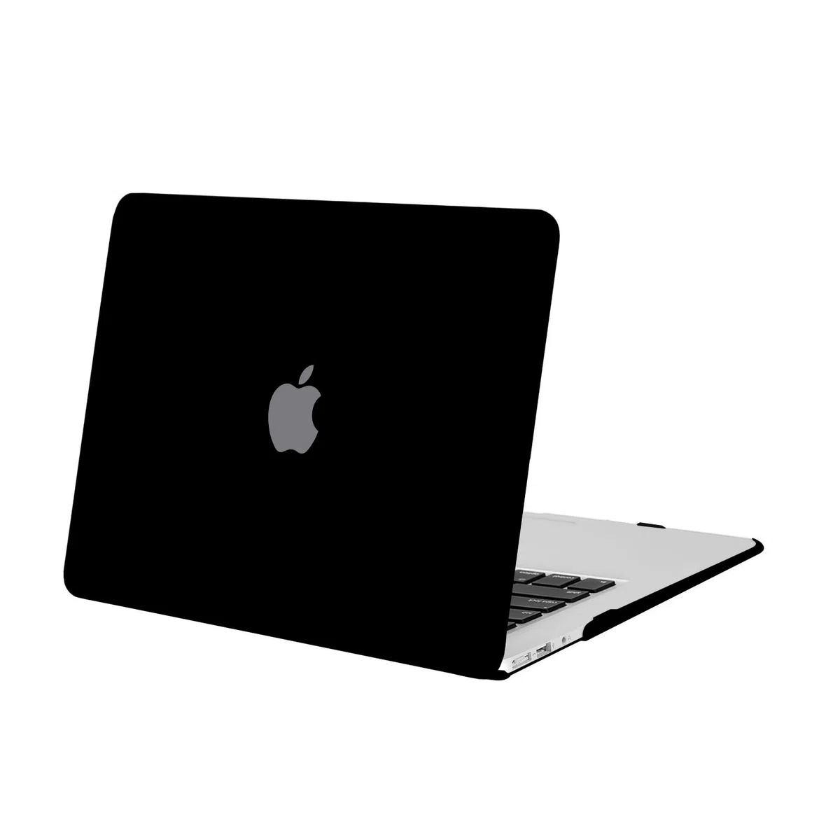 MOSISO Coque Compatible avec MacBook Air 13 Pouces A1369/A1466 Ancienne Version Sortie 2010-2017, Ultra Slim Plastique Snap on Coque Rigide Compatible avec MacBook Air 13 Pouces, Noir