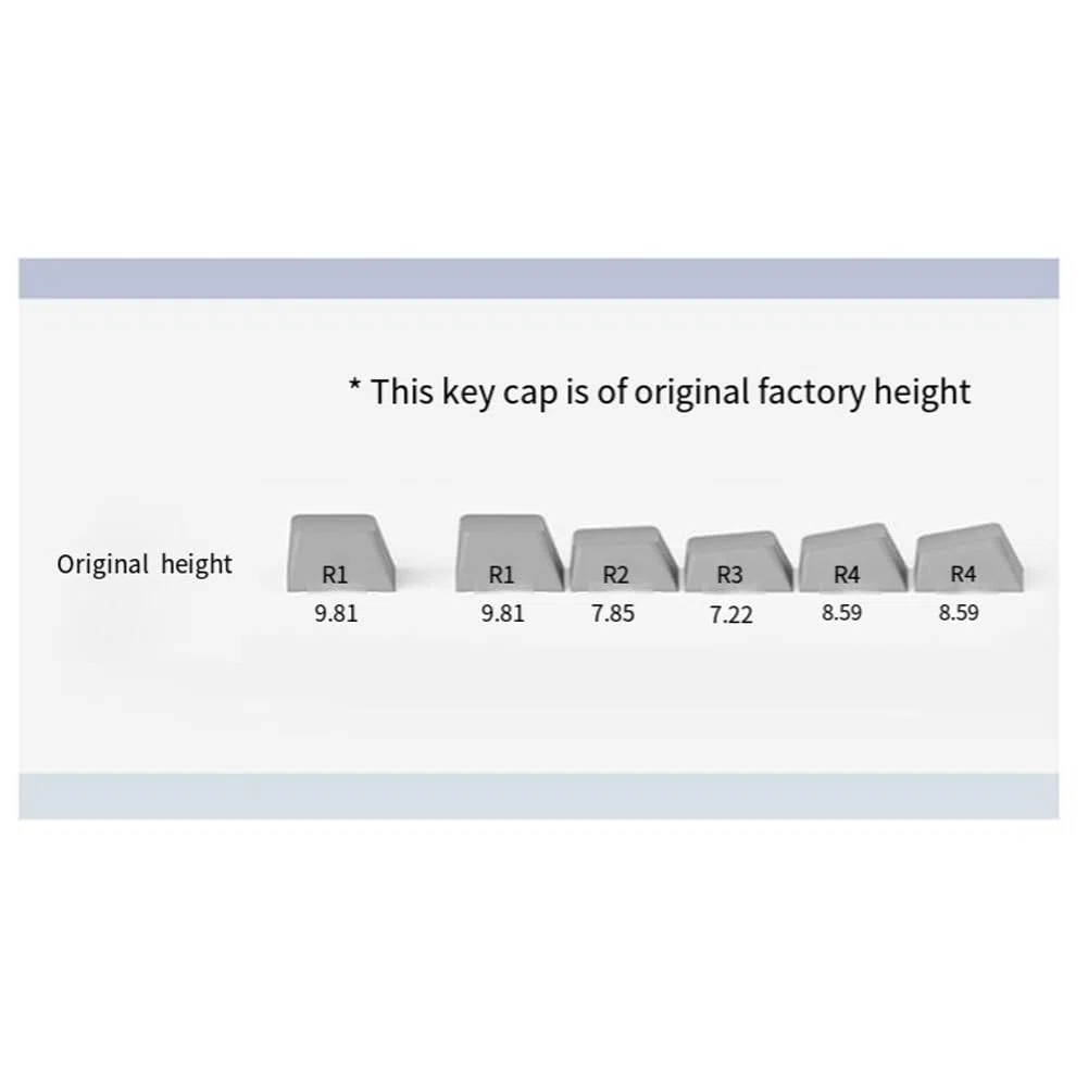Gradient Double Coup Violet PBT Keycap Backlit Keycap 130 Key Full Keycaps Set pour Clavier Mécanique