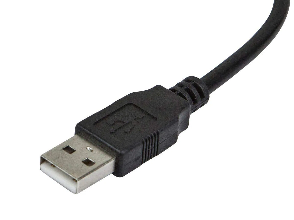 Monoprice PS / 2 Adaptateur convertisseur Clavier/Souris vers USB - Noir utilisé pour Se connecter à Tout PC équipé d'un Port USB