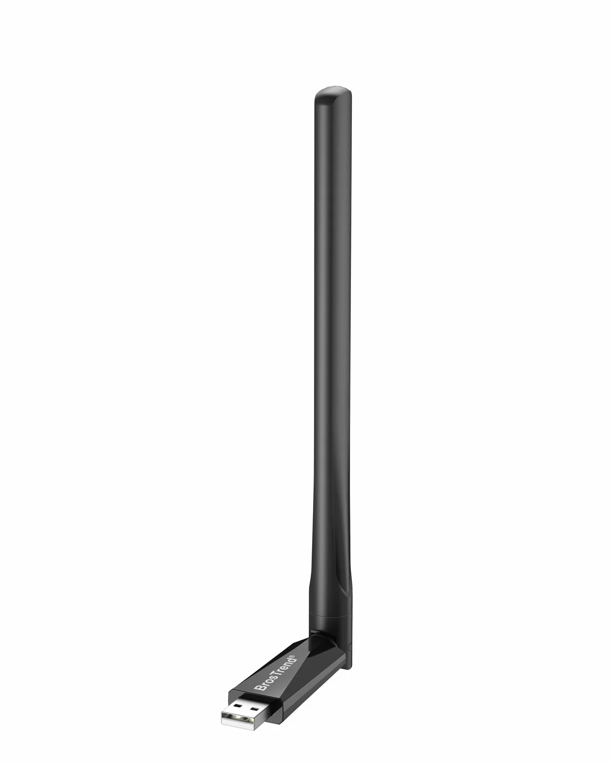 BrosTrend Clé USB WiFi Linux 650Mbps pour Ubuntu, Mint, Kali, Debian, Kubuntu, Mate, Zorin, PureOS, Raspberry Pi 2+, Windows, Adaptateur Dongle Bi-Bande 5GHz / 2.4GHz, Antenne Wi-Fi Longue Portée