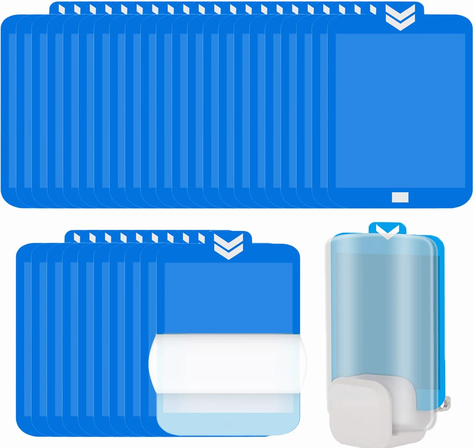 Lot de 32 cartouches de rechange compatibles avec appareil Raid Essentials Plug-in - Cartes à colle de rechange compatibles avec les appareils Raid Indoor Blue Light