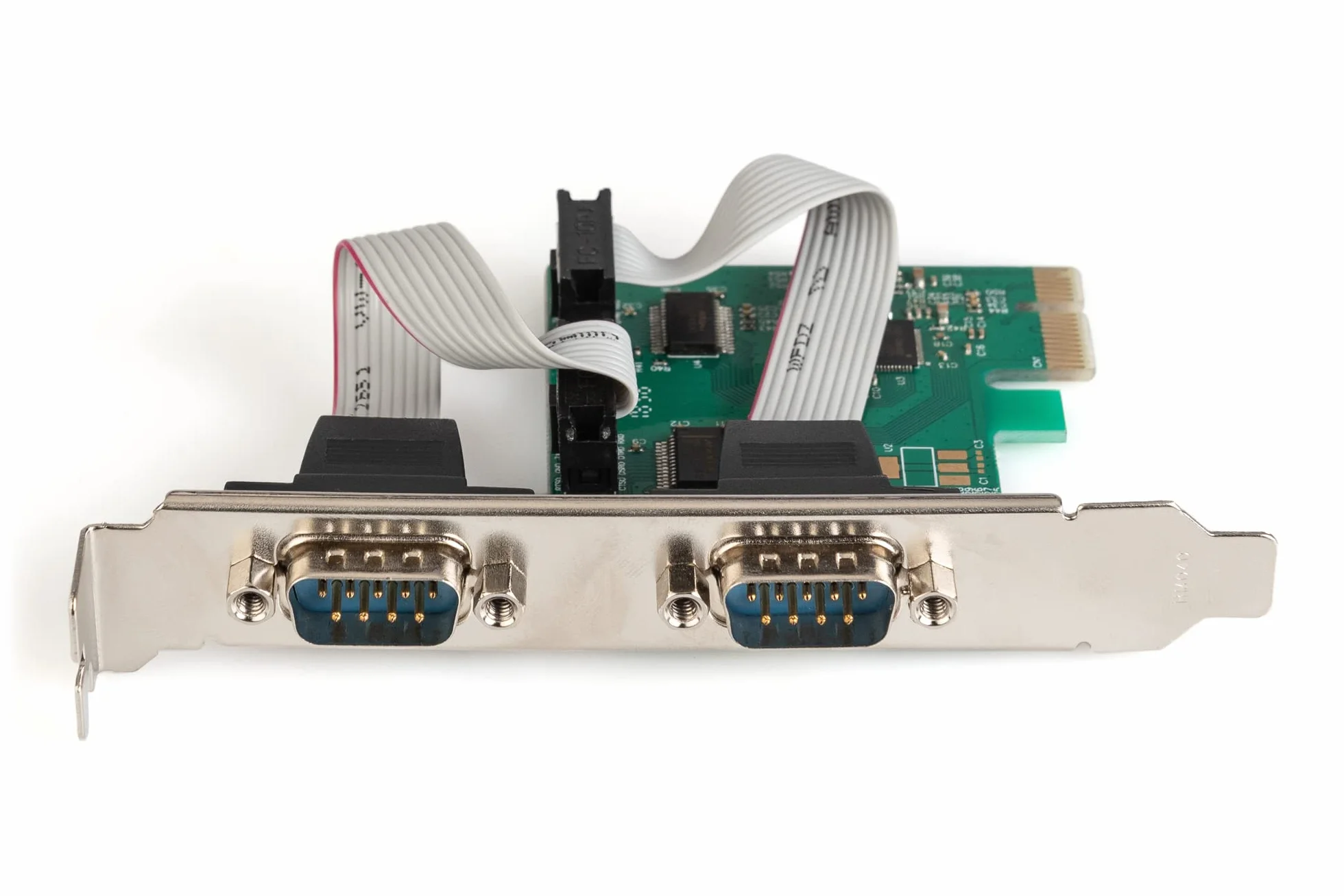 Digitus 2 x DB9 M Carte et Adaptateur d'interfaces Interne Série