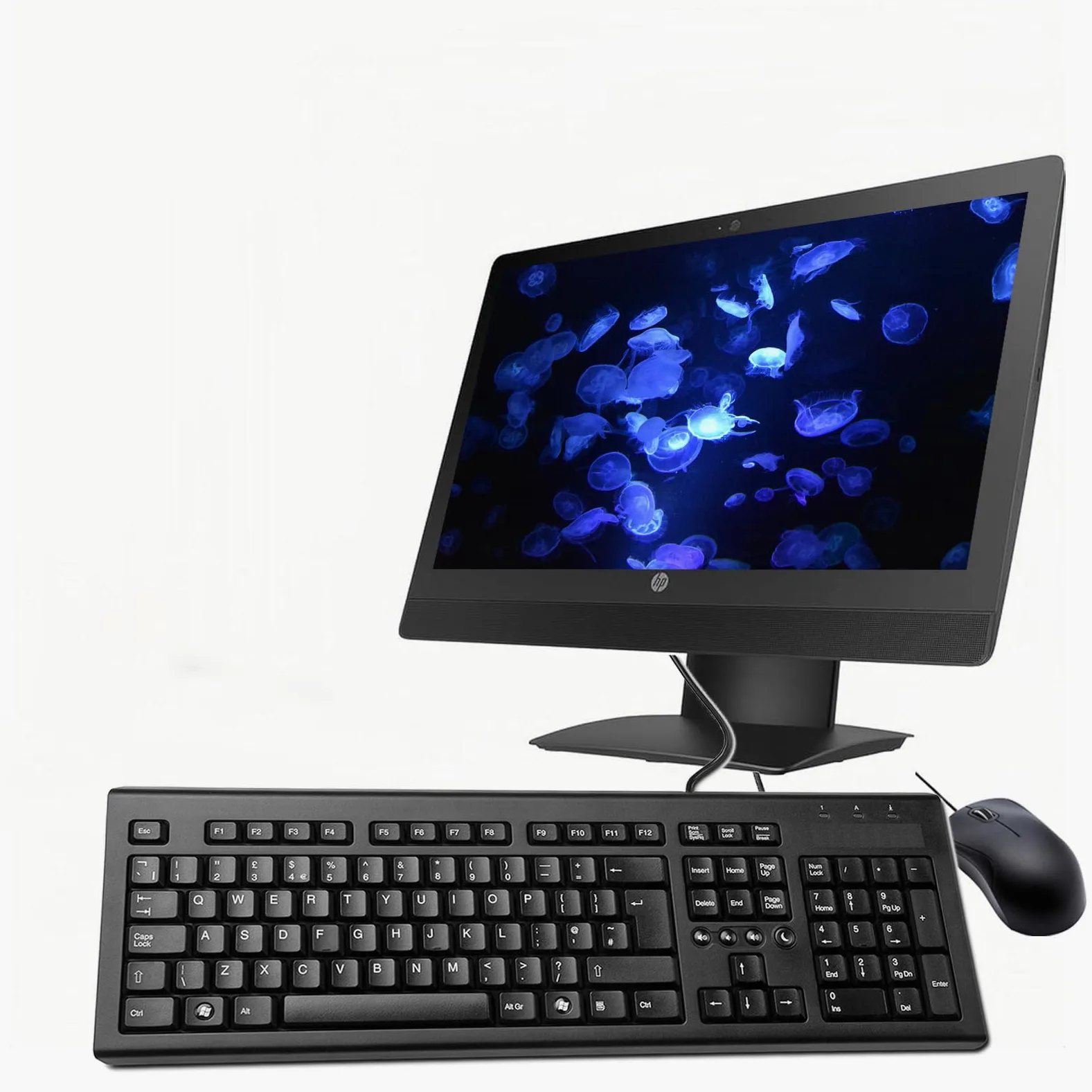 HP ProOne 600 G3 Tout-en-Un Ordinateur de Bureau, avec écran 21,5 Pouces, processeur Intel Core i5-6500, 8 Go de RAM, SSD 256 Go, Clavier américain, Windows 11 Pro (reconditionné)