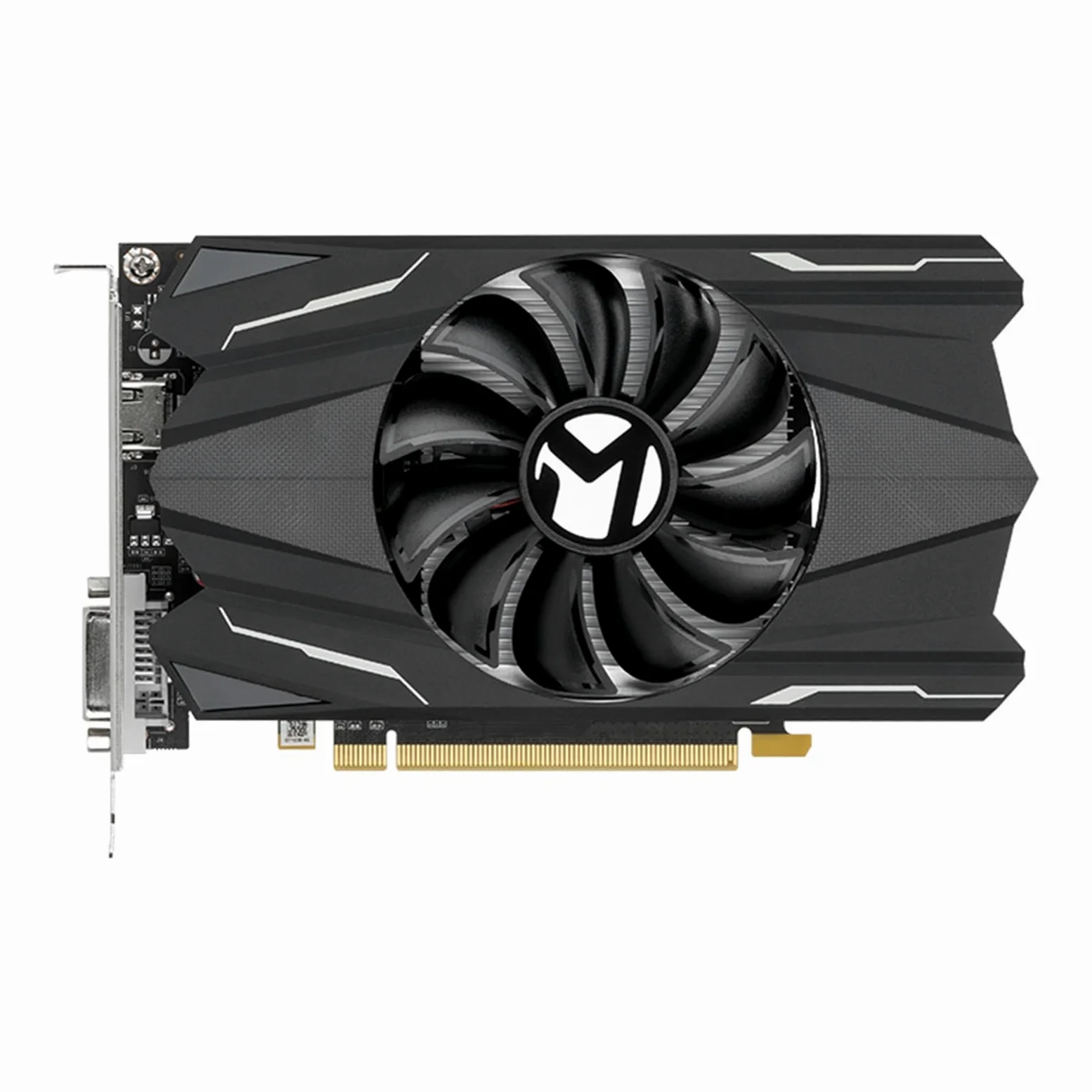 maxsun Carte Graphique NVIDIA GEFORCE GT 1030 4 Go GDDR4 PCI Express 3.0, HDMI, DVI-D, système de Refroidissement à Ventilateur Unique ITX GPU