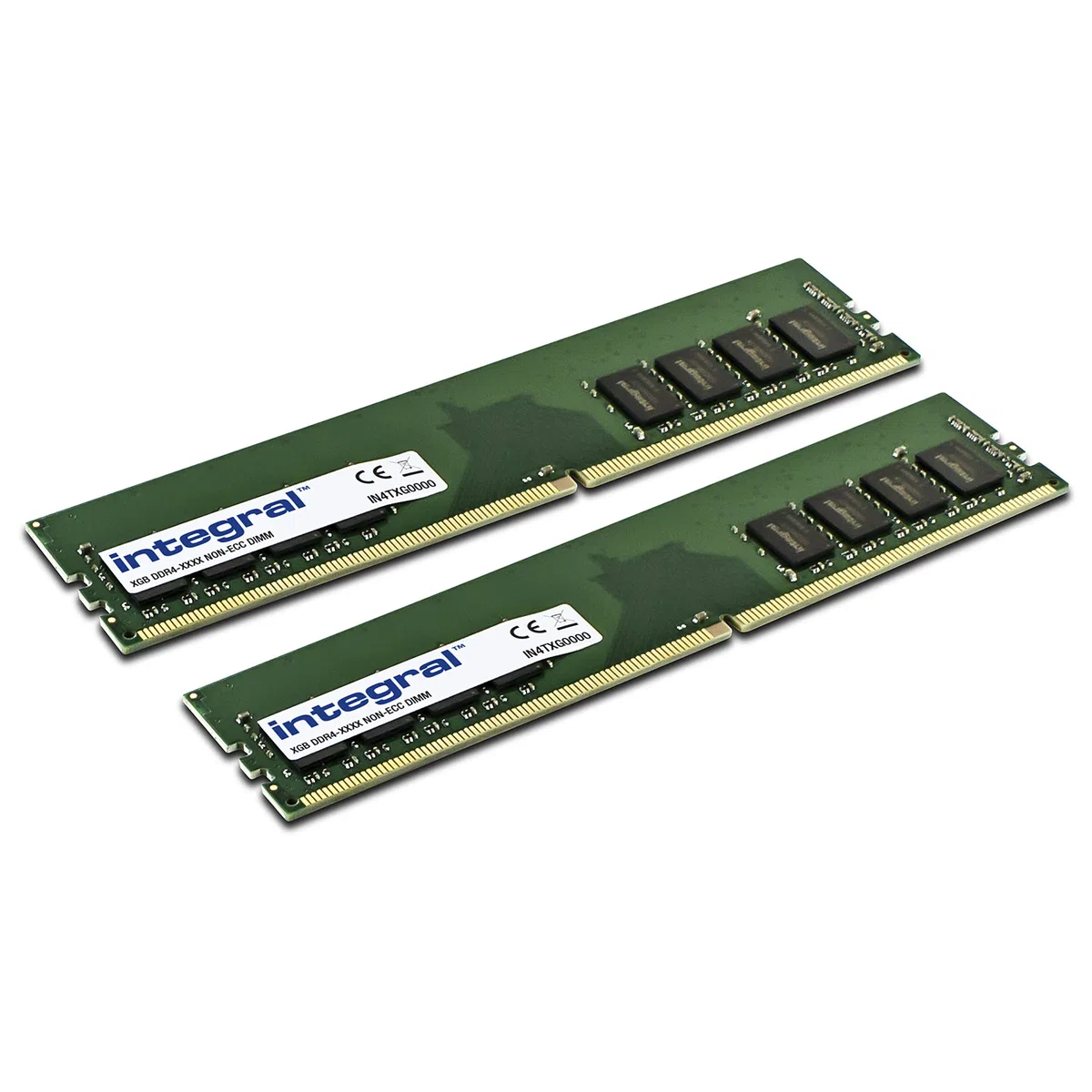 Integral 32GB (2x 16GB) DDR4 RAM 2666MHz DIMM Kit de mémoire PC de bureau
