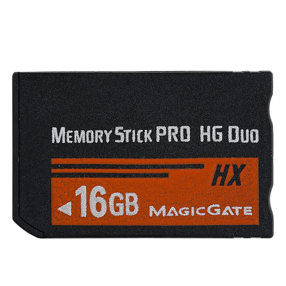 MemoryStick Pro-HG Duo Carte mémoire PSP compatible avec appareil photo Sony PSP1000 2000 3000 16 Go