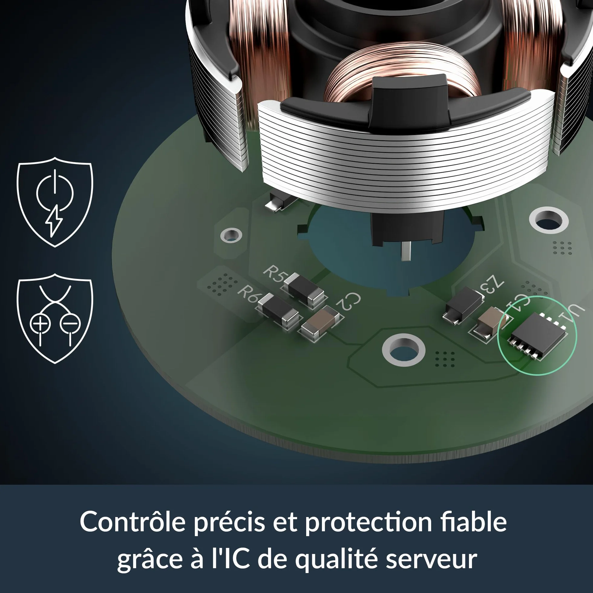 ARCTIC P12 Pro PST LN - 5 Pack - Ventilateur Premium à faible bruit, ventilateur PWM de 120 mm avec répartiteur de câble en Y, 450-2000 rpm, 0 rpm <5% PWM, palier Fluid Dynamic, 4 broches - Noir