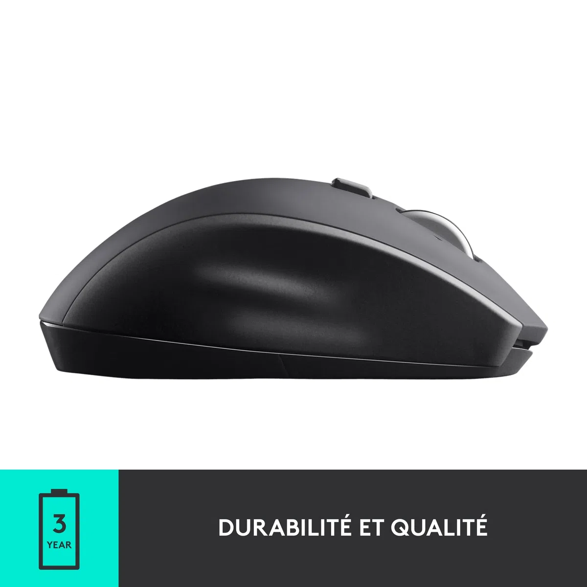 Logitech M705 Marathon sans Fil Souris, Récepteur USB Unifying 2,4 GHz, 1000 PPP, 5 Boutons Programmables, Pile Durée 3 Ans, Compatible PC, Mac, Ordinateur Portable, Chromebook - Graphite