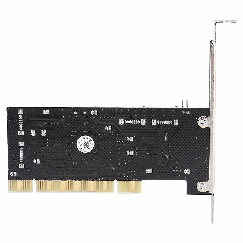 Carte PCI SATA, Carte contrôleur Interne pour Raid Sata 4 Ports PCI Chipset 1.5Gbps Sil3114