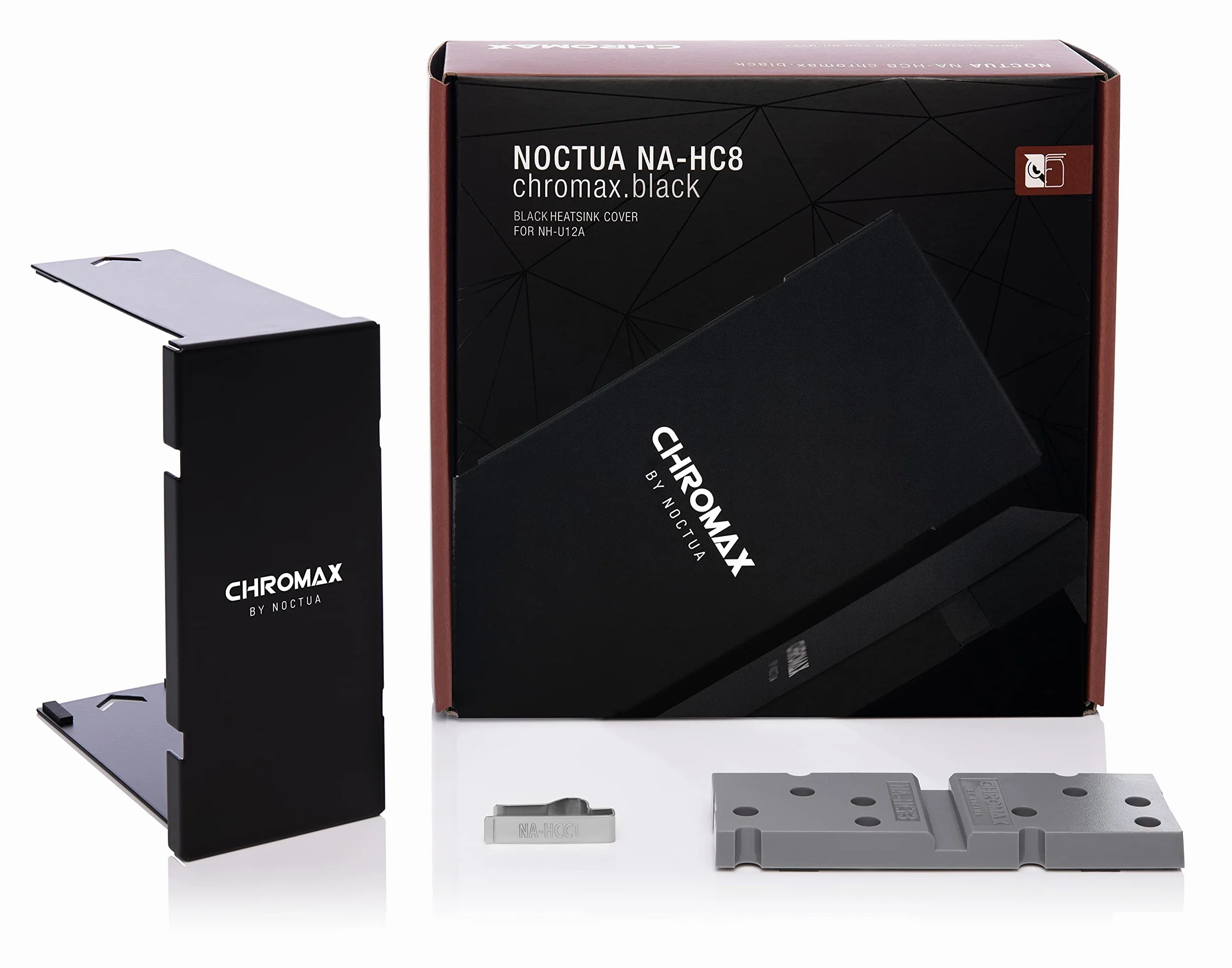 Noctua NA-HC8 chromax.black, Habillage pour Ventirad, pour NH-U12A (Noir)