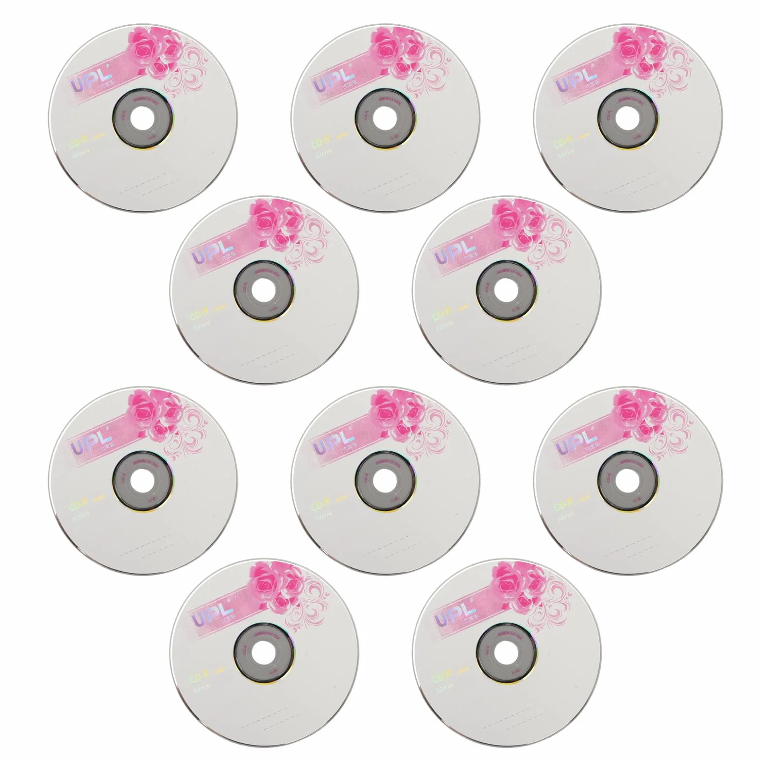 CD Vierges pour Graver de la Musique, Disques R 52 X 730 Mo, Enregistrement Haute Performance, Compatibles avec la Plupart des Lecteurs, Parfaits pour Stocker
