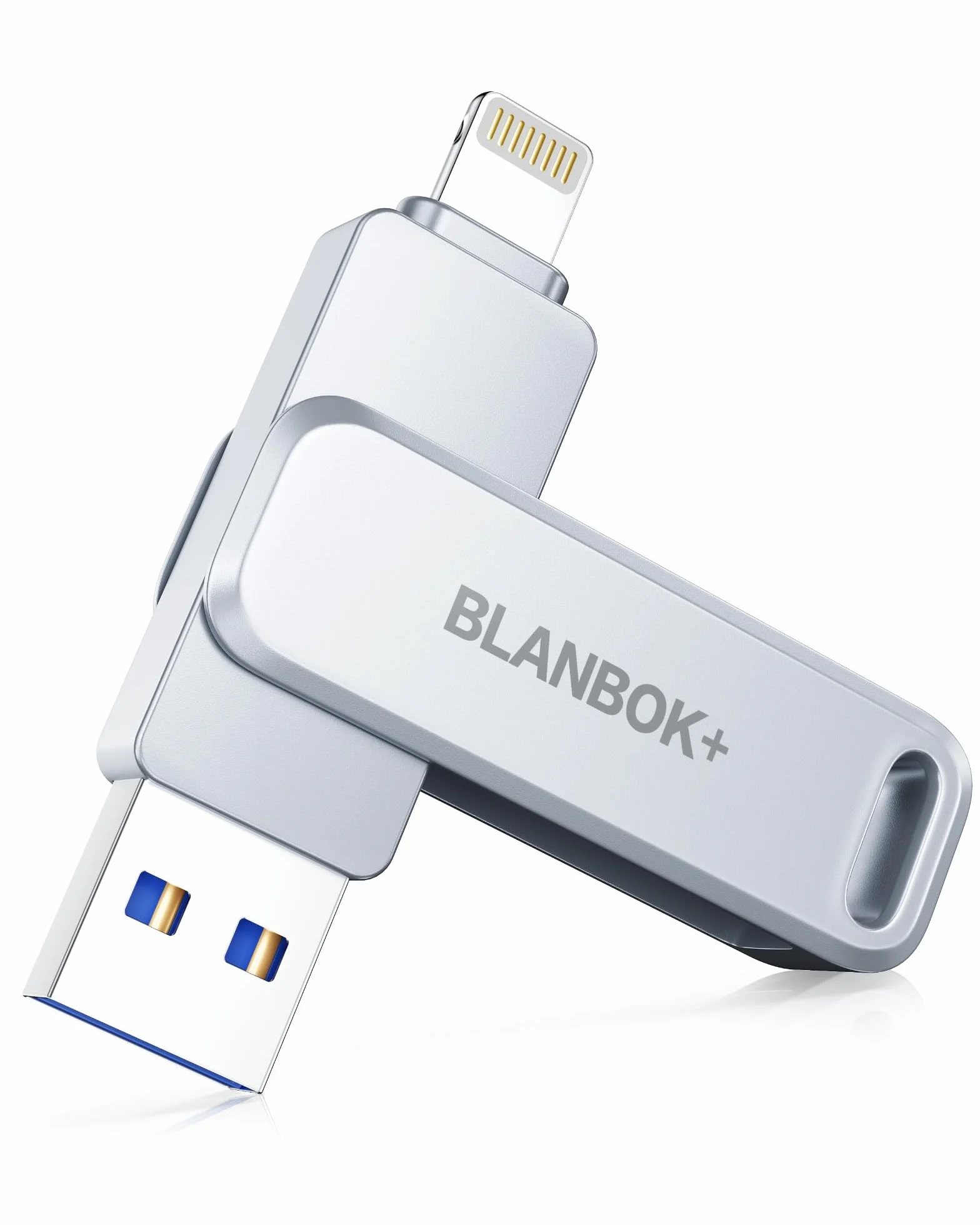 Certifié Apple MFI Clé USB 128Go pour iPhone, Photo Stick Lighting, USB C Stockage Externe, Compatible avec iPhone,iPad Mac Type C et PC