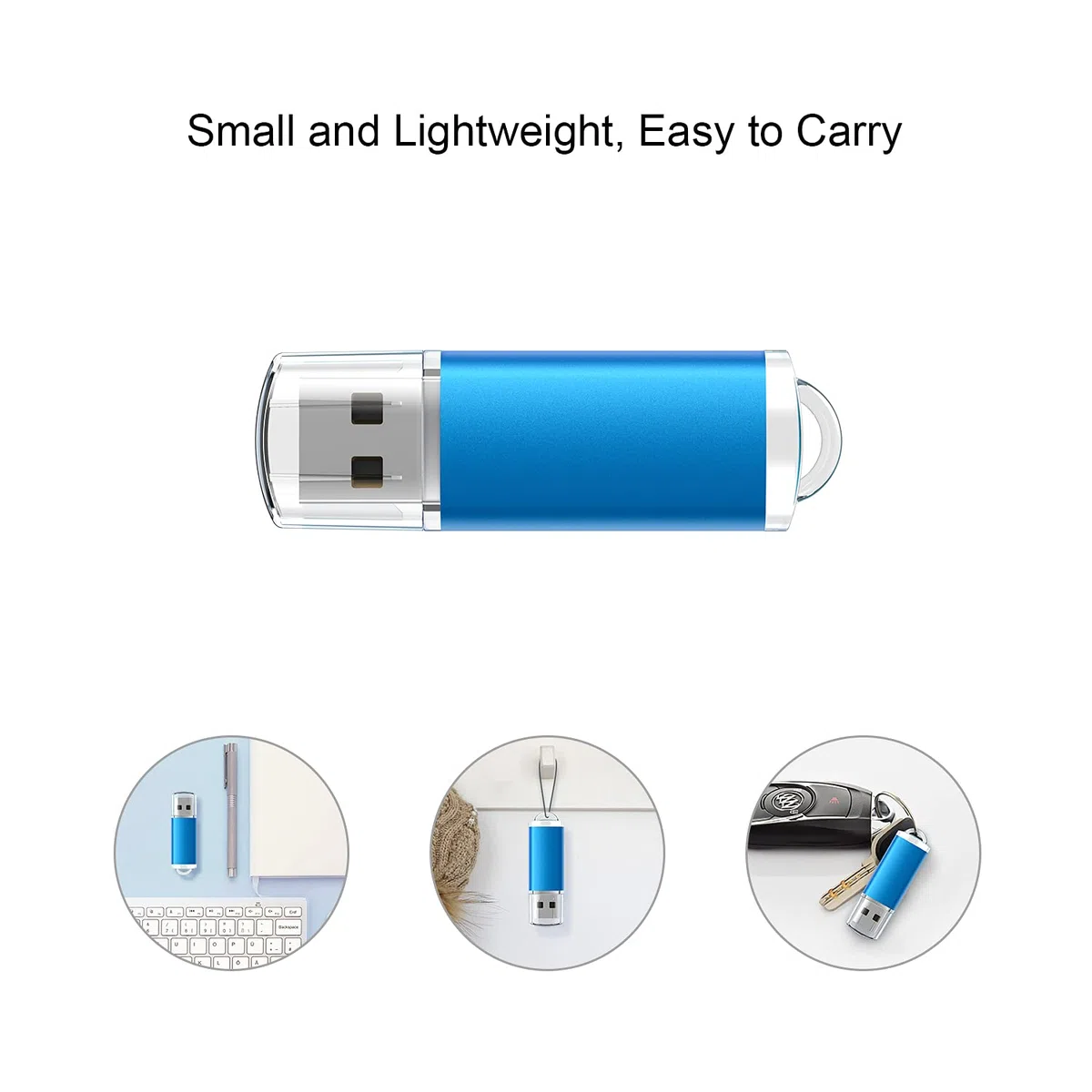 KOOTION Cle USB 32 Go Lot 3 Clé USB Grande Capacité Cle USB 2.0 Pas Cher Flash Drive Porte Clé Stockage Disque Mémoire Stick pour Windows, PC, Ipad, Enregistreur, Linux