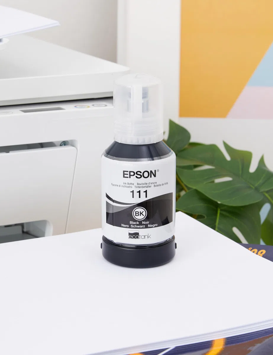 Epson 111 EcoTank Pigment Black Ink Bottle (Lot de 2)
