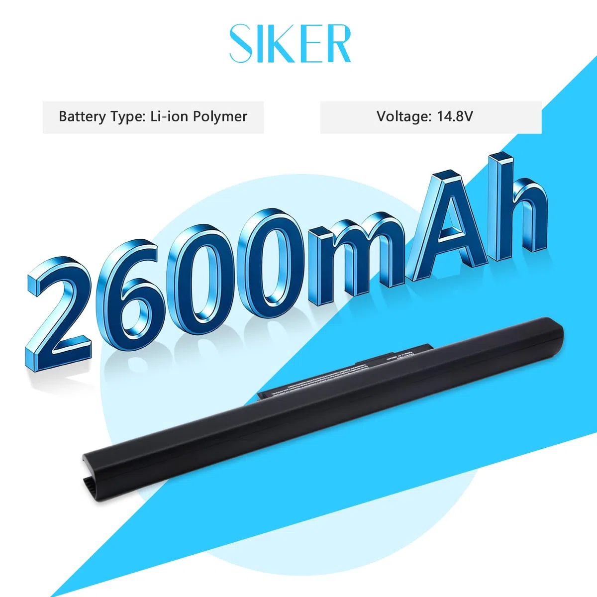 HS04 Laptop Batterie 14,8V 2600mAh Compatible avec HP 240 245 246 250 G4 807611-421 807612-421 HSTNN-LB6V HSTNN-LB6U 15-AF067SA 15-BA042NG TPN-I119 807957-001 807956-001