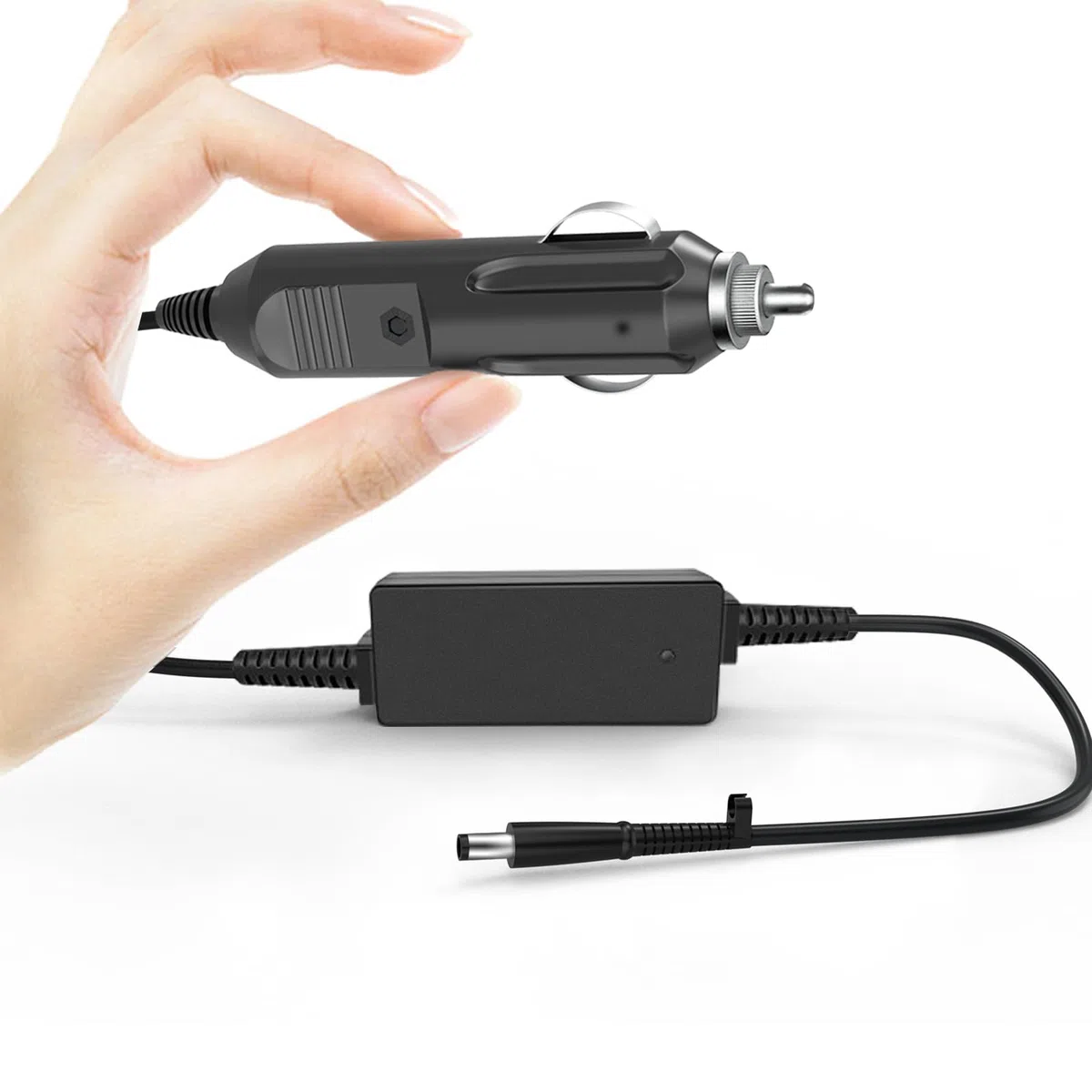 Chargeur de Voiture pour Ordinateur Portable 65 W pour HP Pavilion DV7 DV6 DV5 DV4 DM4 G7 G6, Compaq Cq57 Cq62 Cq56 Cq61 Cq60 Cq58,2000-329WM 2000-2A20NR 2000-2B09WM, Probook 4540s 4440s 4430s