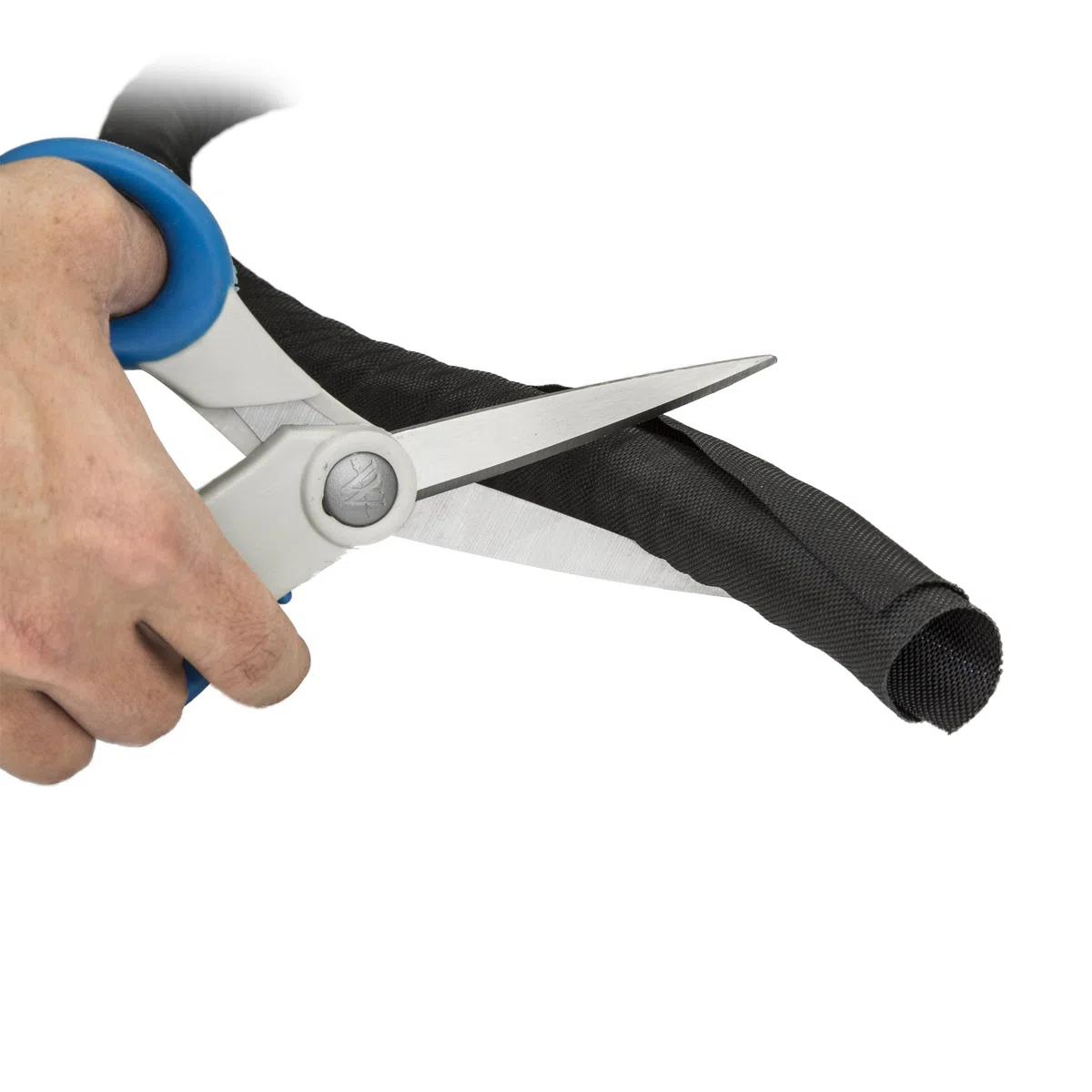 StarTech.com Passe-câble de 2 m - Gaine tressée auto-fermante - Gestionnaire de câbles en tissue trimmable (WKSTNCM)