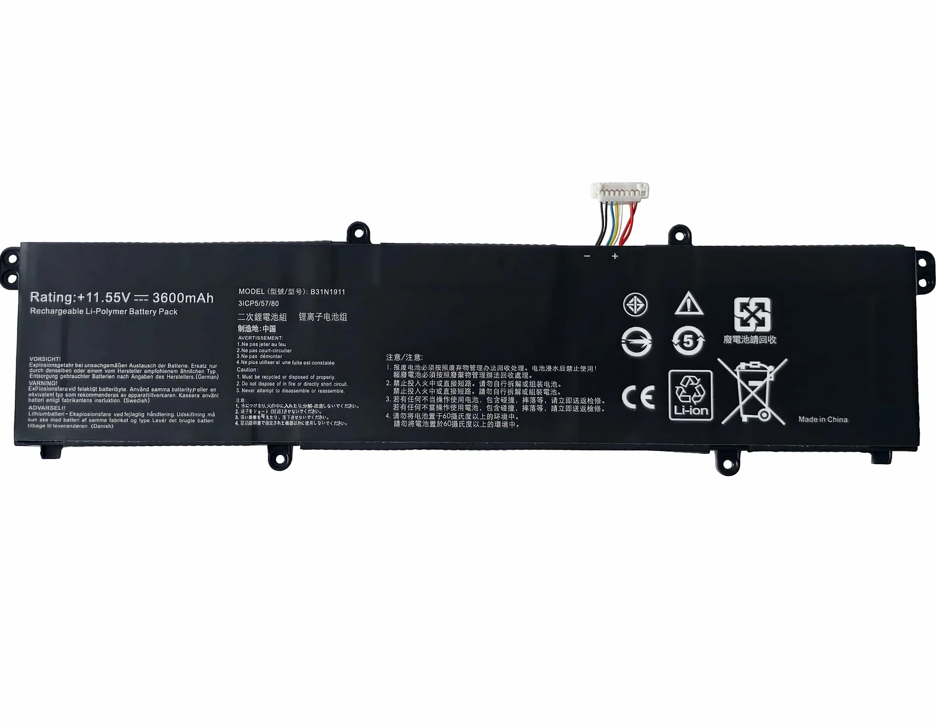 B31N1911 C31N1911 Batterie pour ASUS VivoBook Flip K413EA K413FA K413FP K413FQ S433EA S433FA TM420U TM420UA TP420UA TP470EA TP470EZ X413EA X413JA X421DA X421EA X421EP X421FF X421FQ X421JA