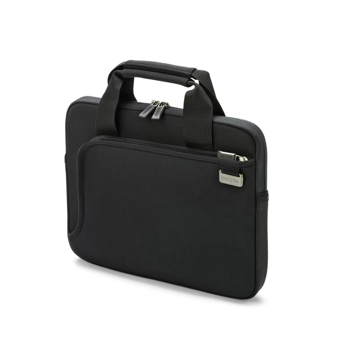DICOTA Sac à bandoulière Smart Skin 13-13.3 Pouces pour Ordinateur Portable et Tablette, Sacoche légère avec poignées, Noir