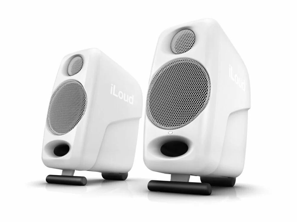 IK multimedia IP-ILOUD-MMW-IN iLoud Micro Monitor - Enceintes Monitoring Bluetooth - Edition limitée Blanche