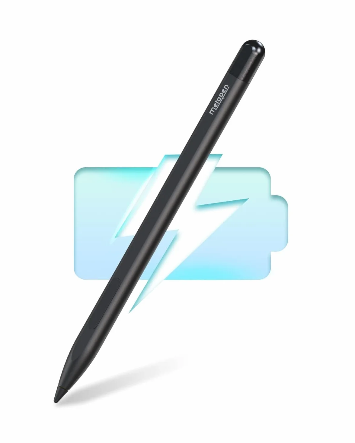 Metapen Stylet M1 pour Surface,300H d'Autonomie,Charge Rapide USB-C,2 en 1 Bouton,Super Magnétique,Reject de Paume,Stylet pour Surface Pro 10/X/9/8/7/6/5/4,Surface Laptop 2/3/4/5/Duo/Studio/Kobo/ASUS