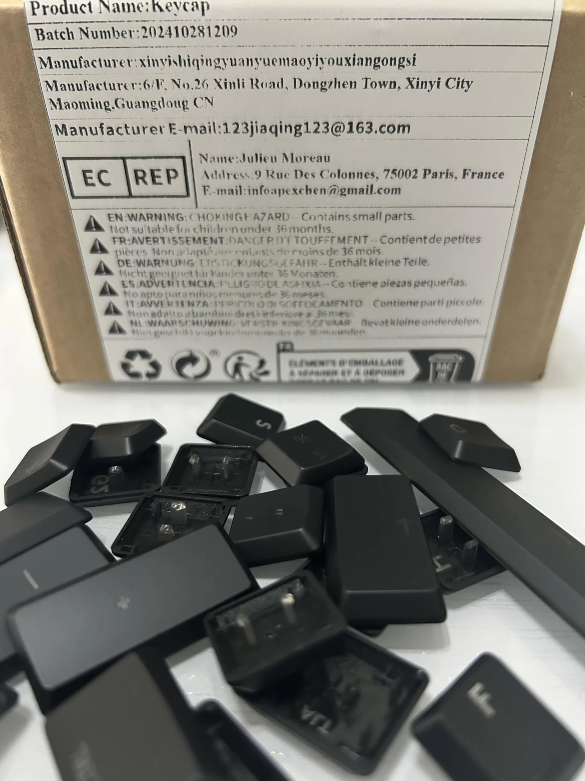 Touches de rechange antidérapantes compatibles avec les claviers mécaniques Logitech G915G913 G815G813TKL Series G915