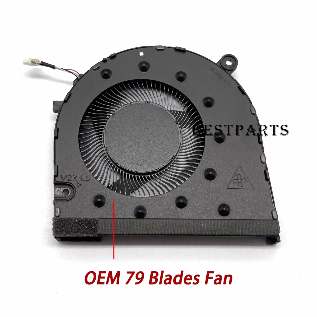 BestParts Ventilateur de refroidissement de rechange pour HP Spectre 16-F - Remplacement du ventilateur de refroidissement CPU+GPU d'origine pour HP Spectre X360 16-F 16T-F 16-f0023DX 16-f0013dx
