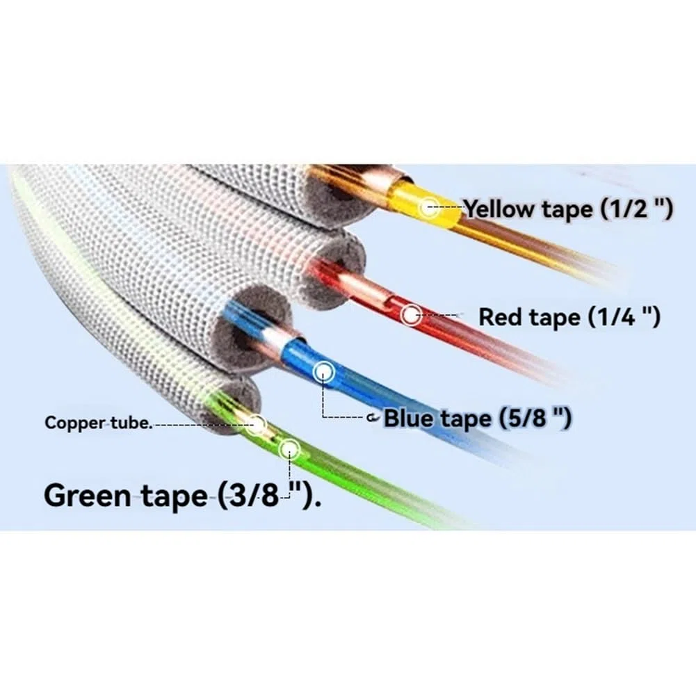 Kit de Cintreuse de Tubes en Cuivre pour Applications de Climatisation Plastique PE pour Le Cintrage de Précision de Tuyaux de 1/4 Pouce