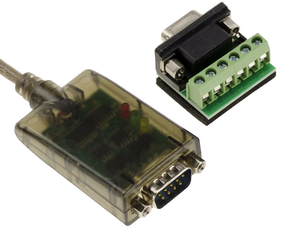 KALEA-INFORMATIQUE Convertisseur USB vers RS-422 RS-485 avec Chipset FTDI FT232. Montage Fil à Fil ou par fiche DB9