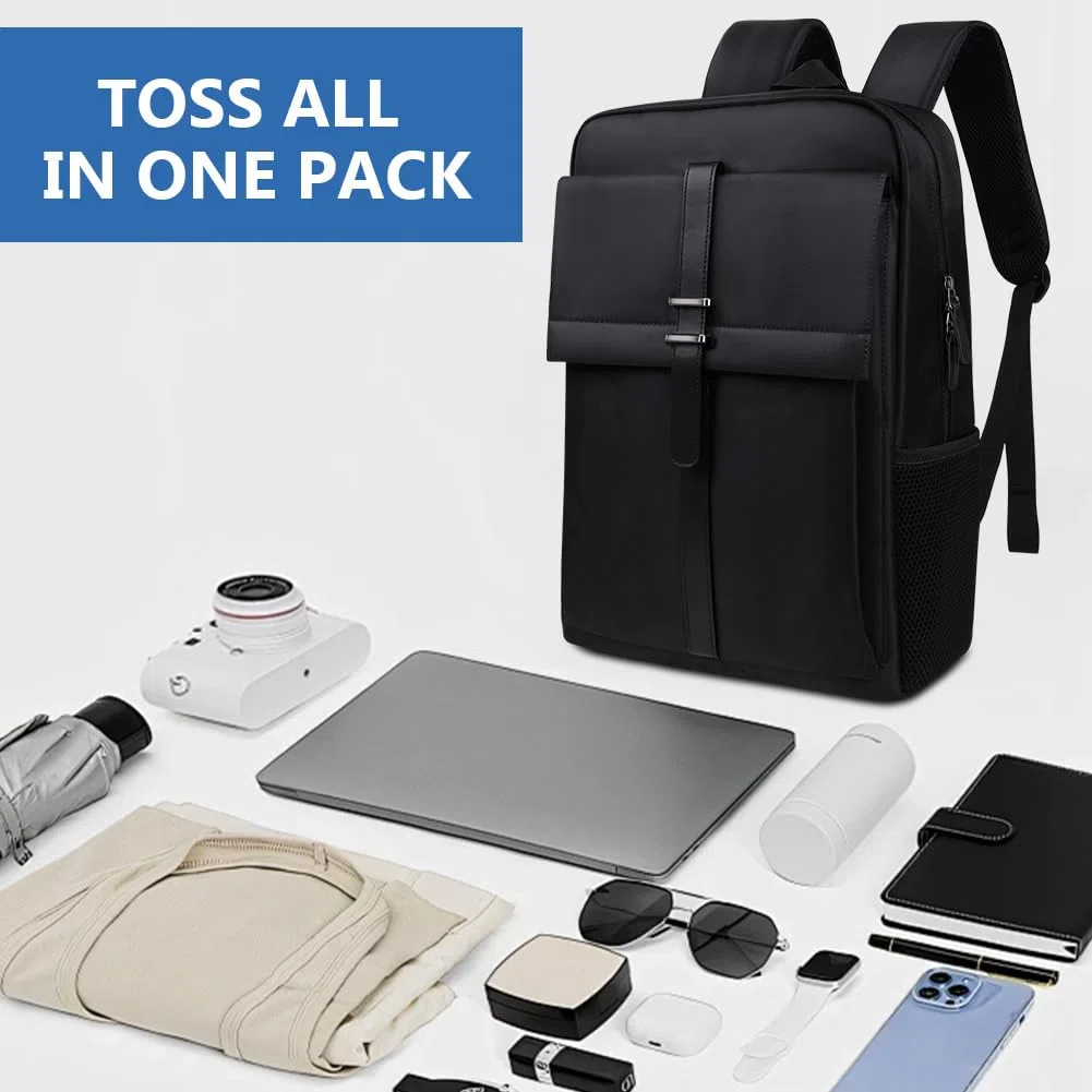 Aucuu Sac à Dos Homme Travail, Sac a Dos PC Portable 15,6 Pouces,Mise à niveau,Sacs a Dos Ordi Portable Imperméable Grande Capacité, Sacs a Dos Homme Ordinateur pour Voyage d'affaires Loisirs Scolaire