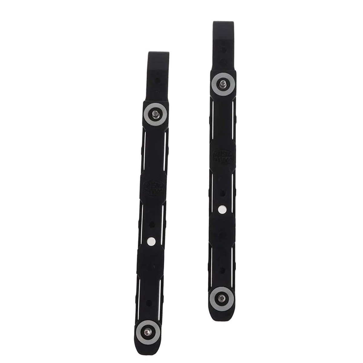 Lot de 8 rails en plastique pour montage de châssis de disque dur - Noir