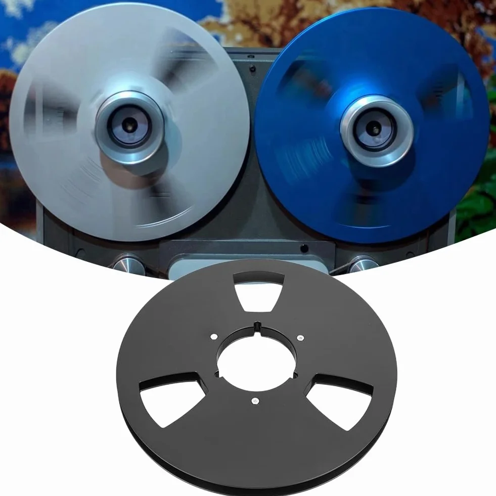 Bobine de Bande Vide Universelle de 10 Pouces, Disque Audio Vide pour/Reel à Reel Disk pour Studer ReVox/C