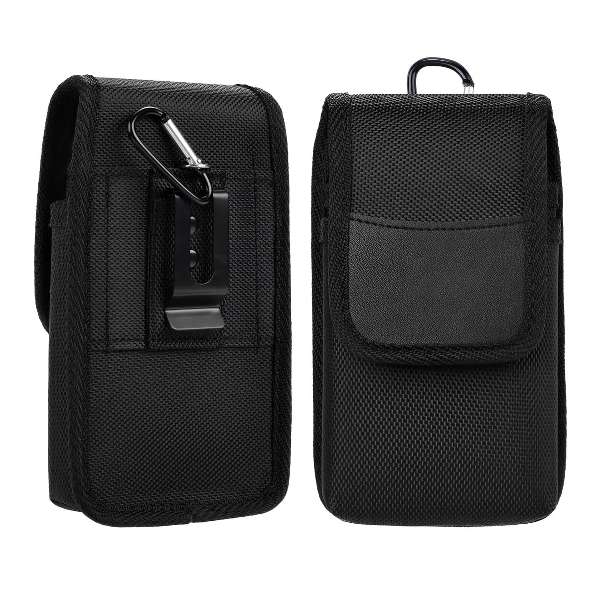 Étui de transport TC70 TC72 TC75 pour Zebra TC70x TC75x TC77 TC53 TC58 la plupart des scanners de codes-barres portables et téléphones portables de moins de 18 cm, avec passants de ceinture et clip en