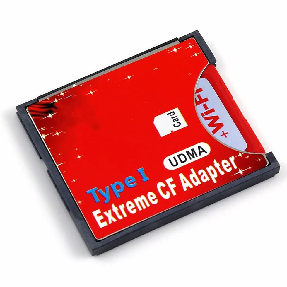 Adaptateur SD SDHC SDXC vers High Speed Extreme Compact Flash CF Type I