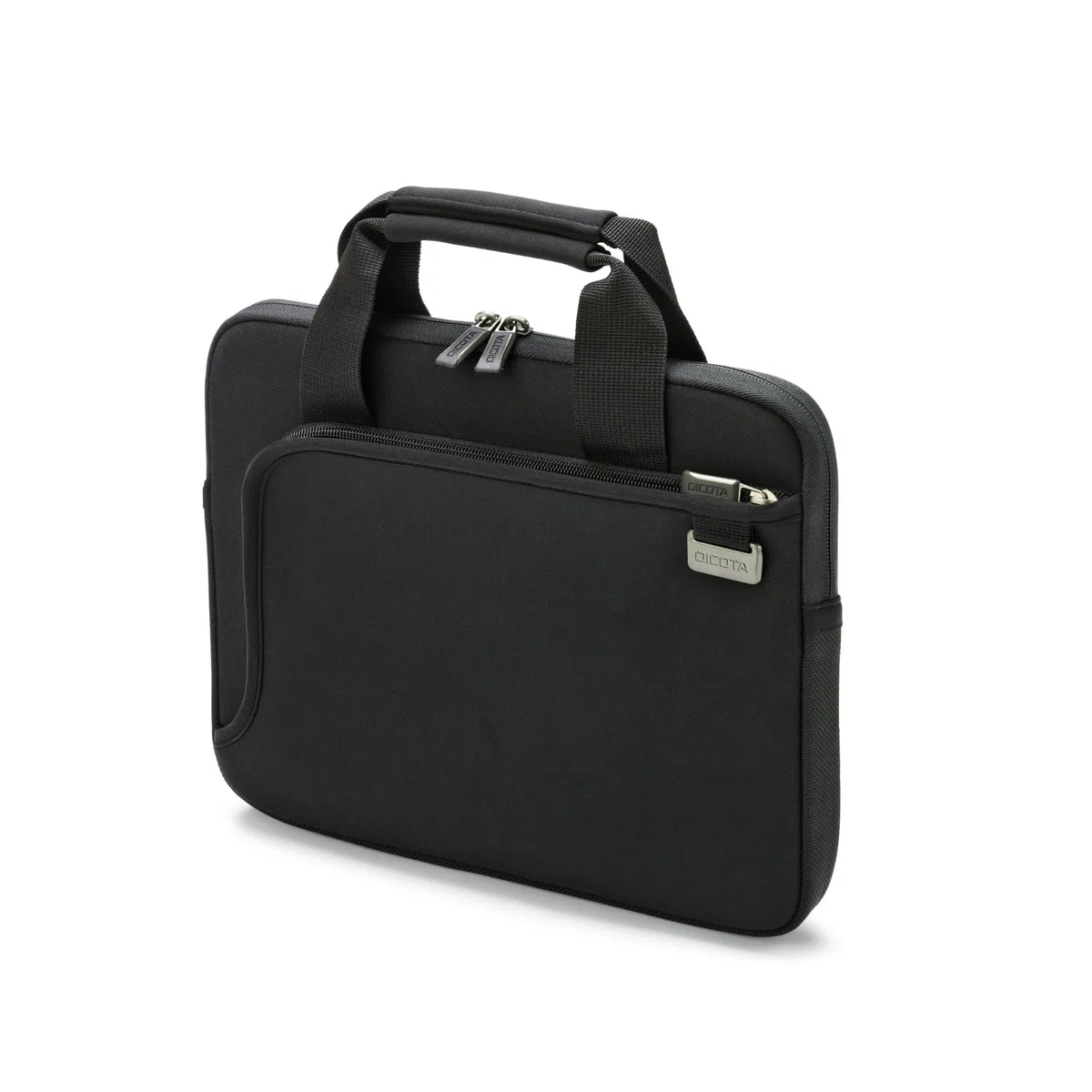 DICOTA Sac à bandoulière Smart Skin 13-13.3 Pouces pour Ordinateur Portable et Tablette, Sacoche légère avec poignées, Noir