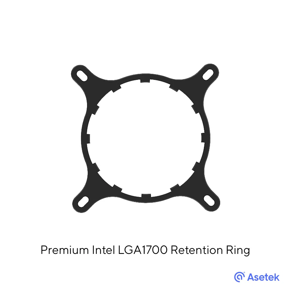 Intel LGA1700 Kit de rétention pour refroidisseurs liquides à base d'Asetek – Kit avec finition premium et installation facile