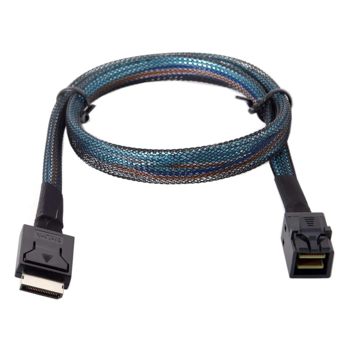 OCuLink PCIe PCI-Express SFF-8611 4i vers SFF-8643 Câble de données Active SSD 50 cm