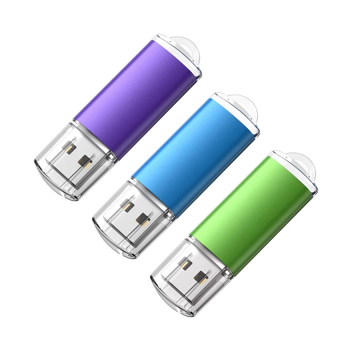 KOOTION Cle USB 32 Go Lot 3 Clé USB Grande Capacité Cle USB 2.0 Pas Cher Flash Drive Porte Clé Stockage Disque Mémoire Stick pour Windows, PC, Ipad, Enregistreur, Linux
