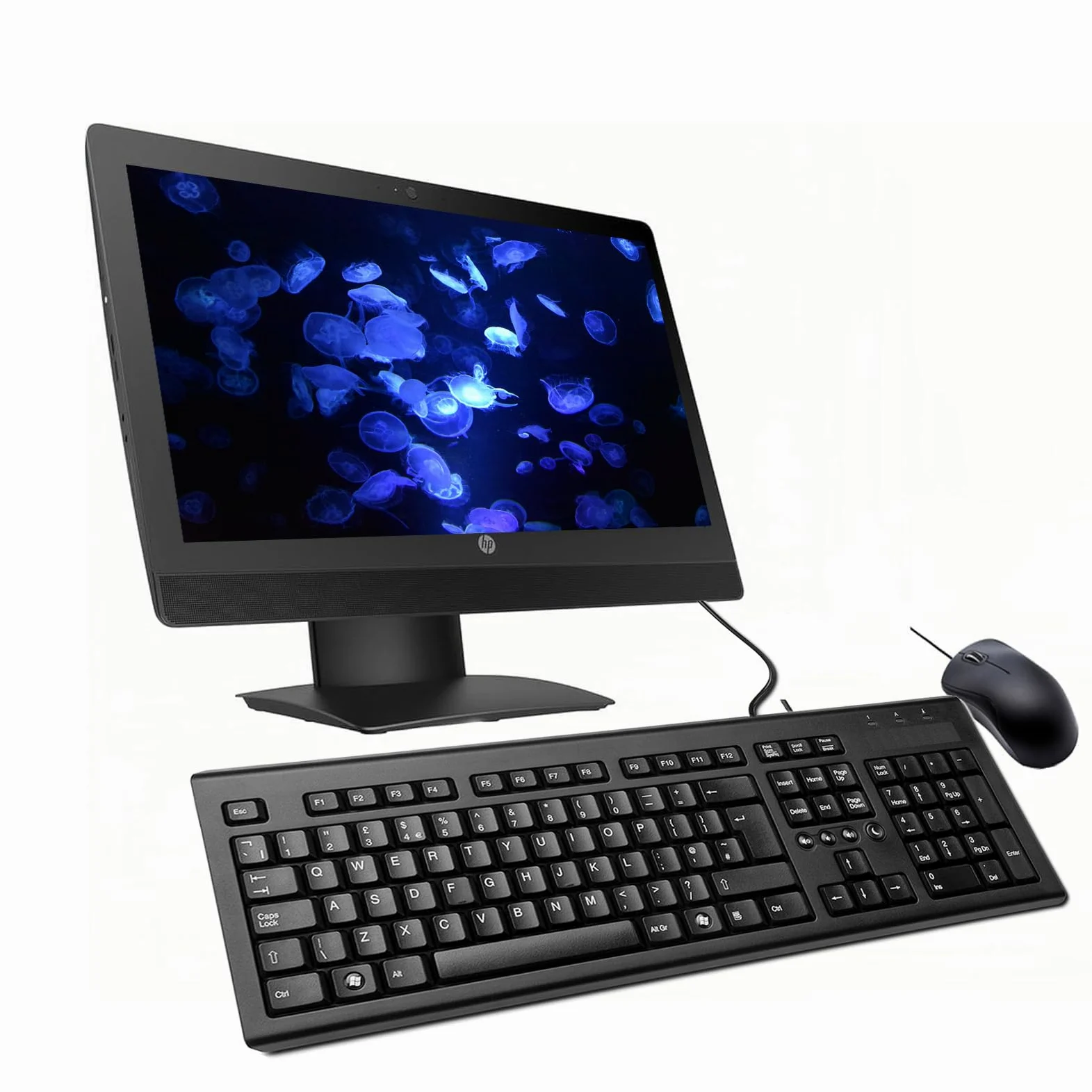 HP ProOne 600 G3 Tout-en-Un Ordinateur de Bureau, avec écran 21,5 Pouces, processeur Intel Core i5-6500, 8 Go de RAM, SSD 256 Go, Clavier américain, Windows 11 Pro (reconditionné)