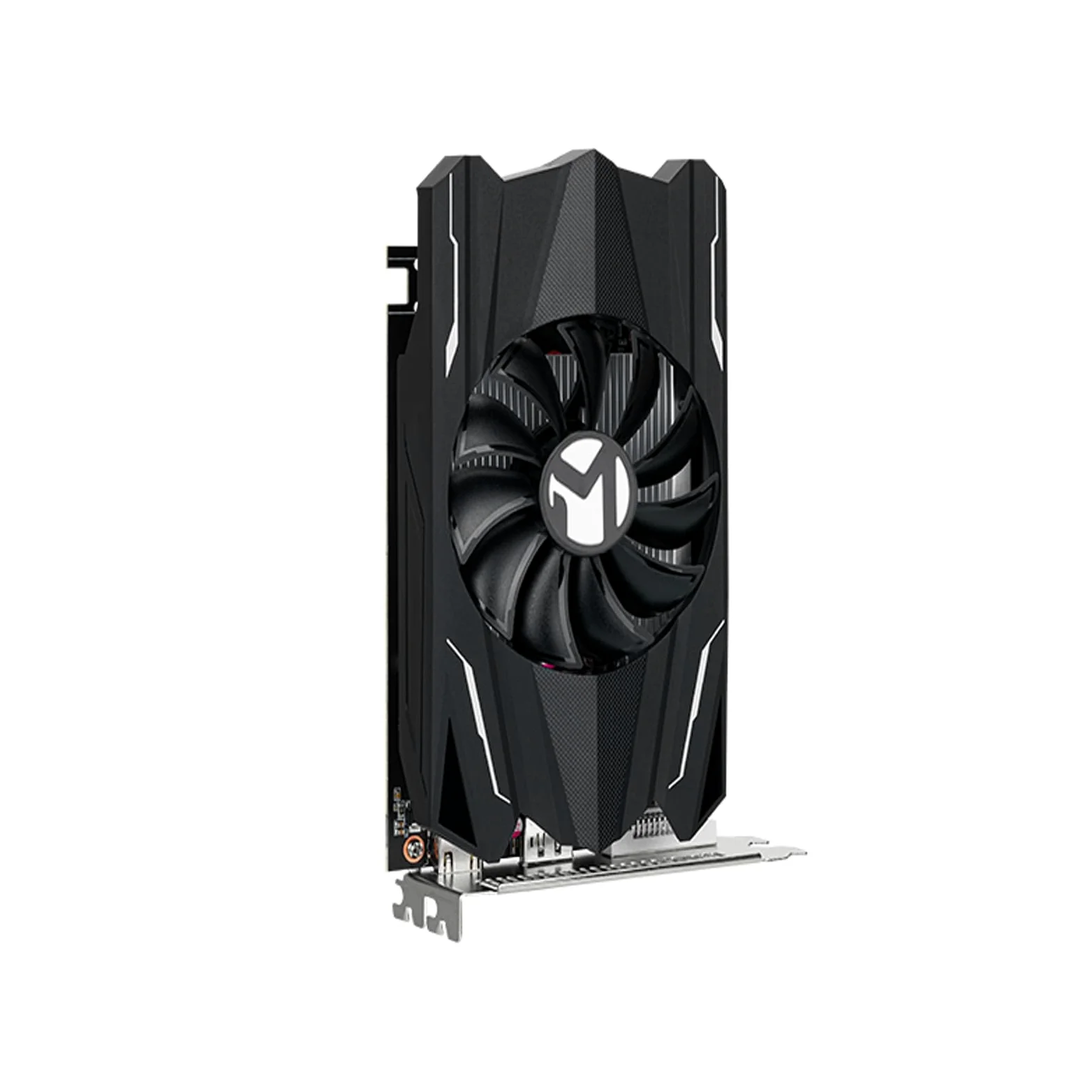 MAXSUN Geforce GTX 1050 Ti 4 Go GDDR5 128 bits Carte graphique pour jeux vidéo GPU Mini ITX Design DisplayPort, HDMI, DVI-D, système de refroidissement à ventilateur unique