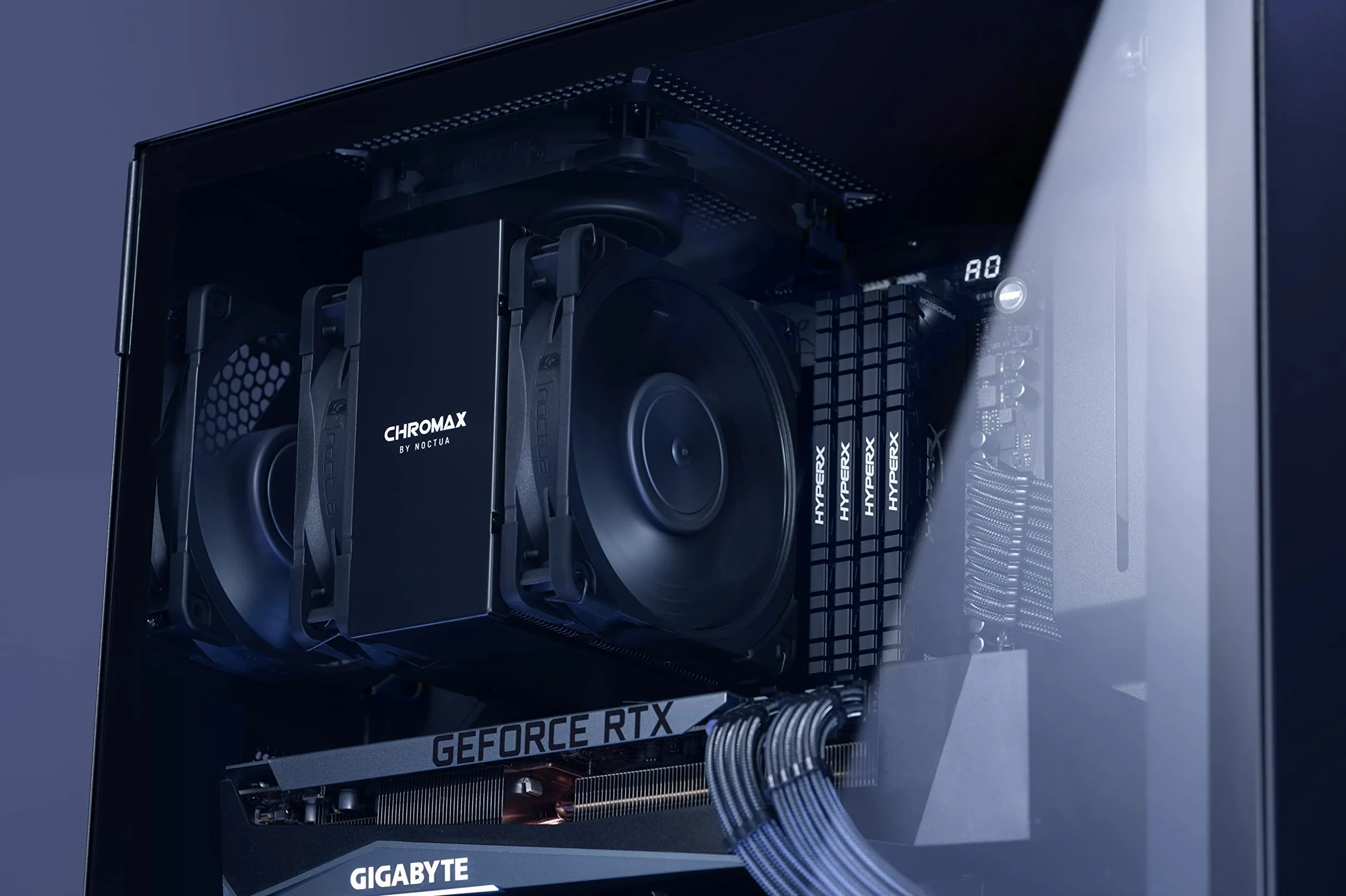 Noctua NA-HC8 chromax.black, Habillage pour Ventirad, pour NH-U12A (Noir)