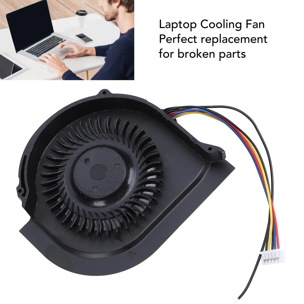 Tangxi Kit de Ventilateur de Refroidissement de Processeur pour Ordinateur Portable, pour Thinkpad Série T440P, Fonction de Refroidissement Puissante, Conception Légère et Portable