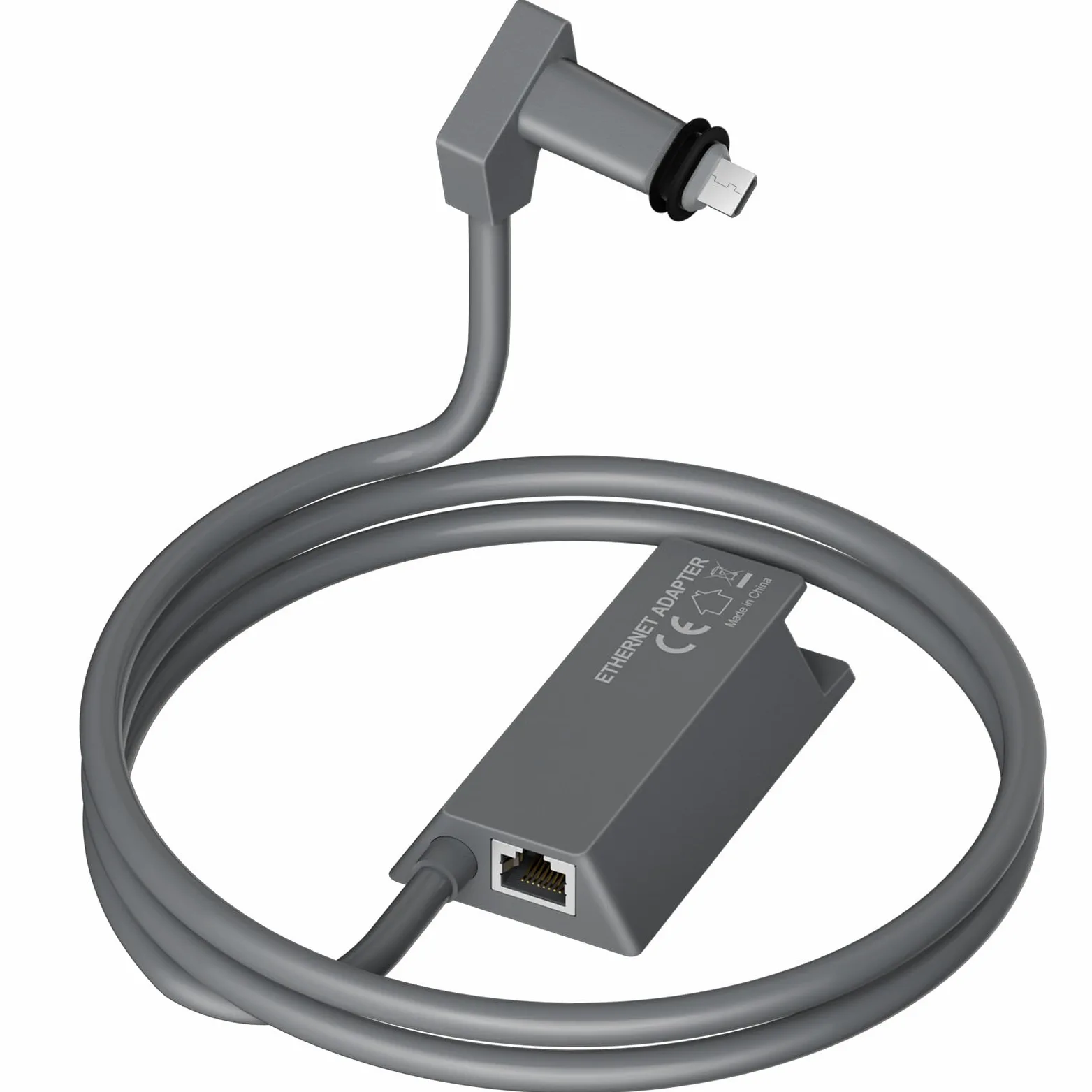 Mwin Adaptateur Ethernet pour Starlink Gen 2 - Accessoires Starlink pour kit Internet V2 Satellite, Adaptateur Ethernet CPL activé Gen 2 pour réseau Externe câblé Connexion Rapide et Stable
