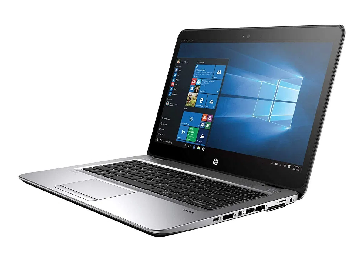 Ordinateur portable 14 pouces, PC portable 14 pouces, HP Elitebook 840 G3, i5-6300U, RAM 8 Go, SSD 256 Go, clavier AZERTY Français, Laptop Windows 10, garantie 2 ans (Reconditionné)