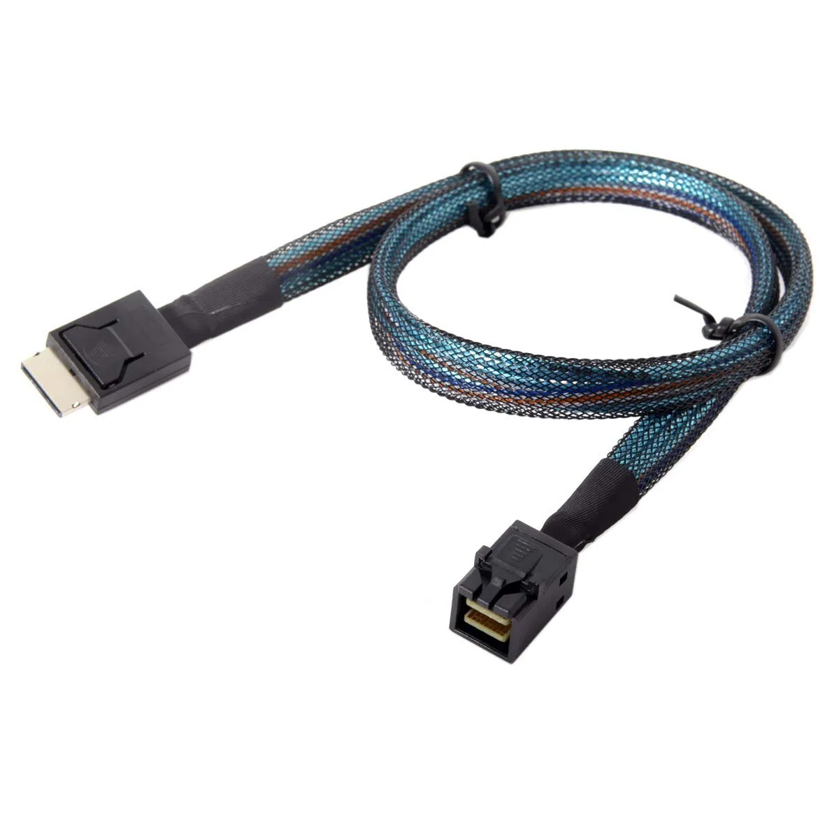 OCuLink PCIe PCI-Express SFF-8611 4i vers SFF-8643 Câble de données Active SSD 50 cm