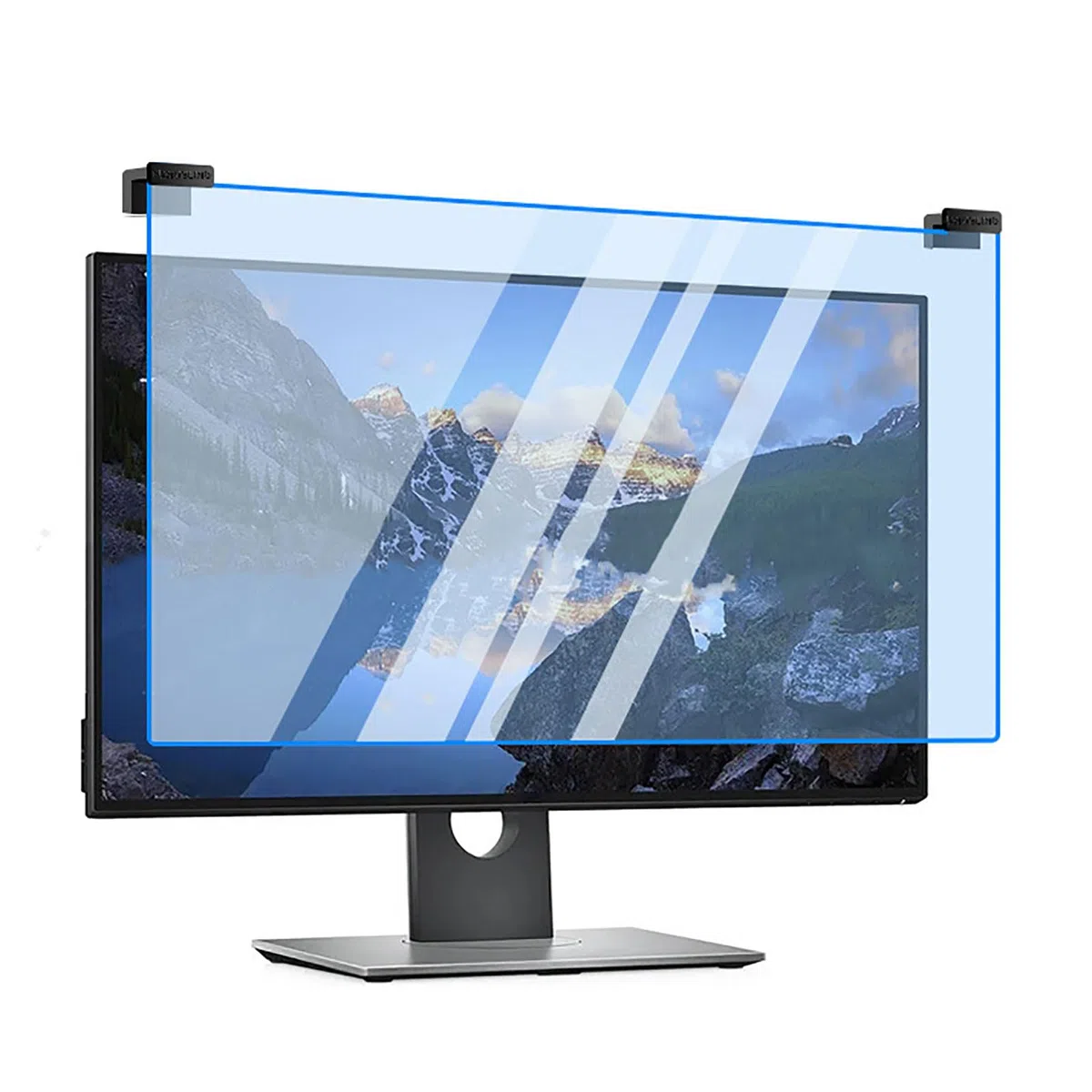 Amovible Filtre Anti-Lumière Bleu Premium pour écran d'ordinateur,Protection des Yeux Anti-UV Anti-lumière Bleue Anti-Reflet,Convient aux moniteurs LCD,TV et PC