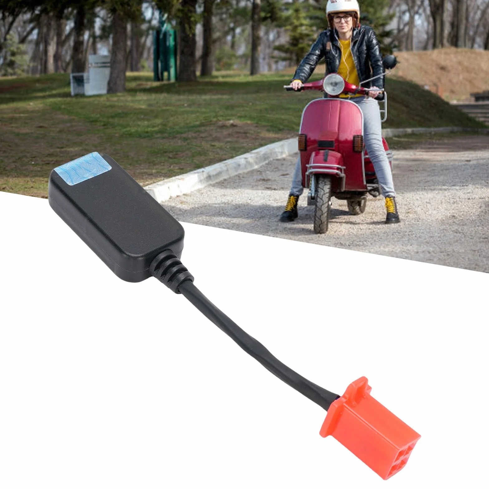 VBESTLIFE Contrôleur Bluetooth Programmable Fardriver, Adaptateur Bluetooth Bluetooth à Vélo Compact avec Transmission de Doubles Données