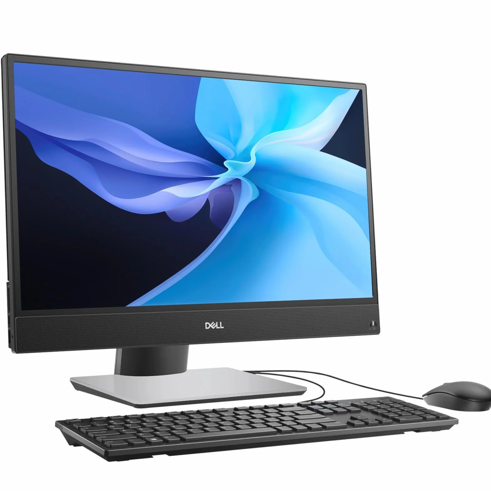 Dell Optiplex 5270 Tout-en-Un Ordinateur de Bureau, avec écran 21,5 Pouces, processeur Intel Core i5-9500, 16 Go de RAM, SSD 512 Go, WiFi, Bluetooth, US Clavier QWERTY, Windows 11 Pro (reconditionné)