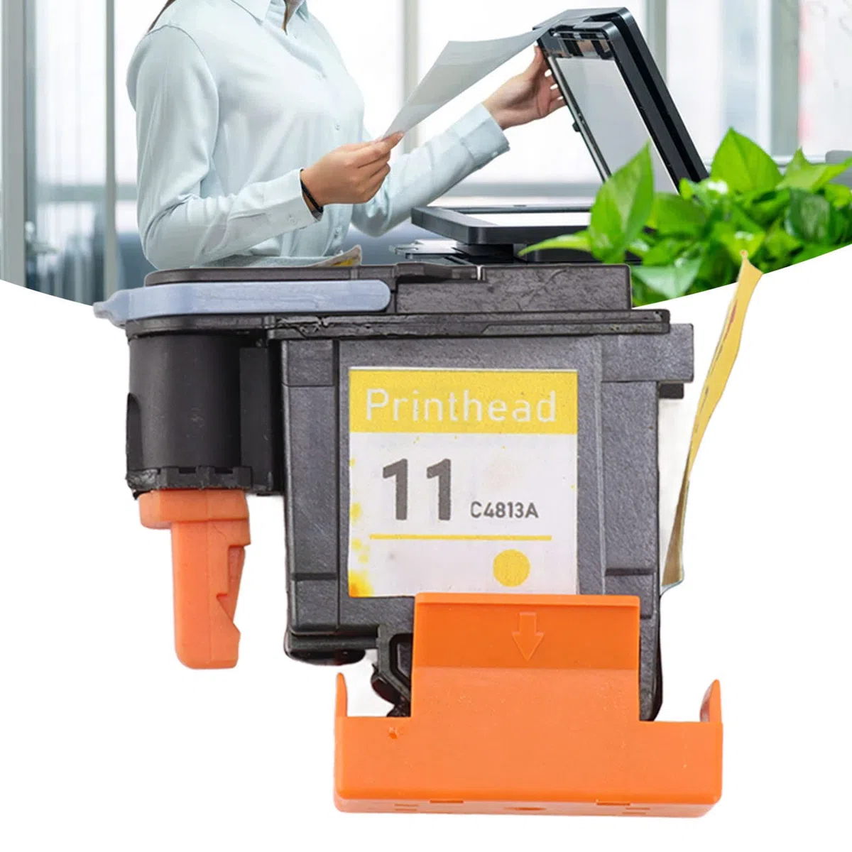 Haofy Kit de Remplacement de Tête d'impression, Tête d'impression Colorfast pour HP Designjet 100 110 111 500 510 800 813