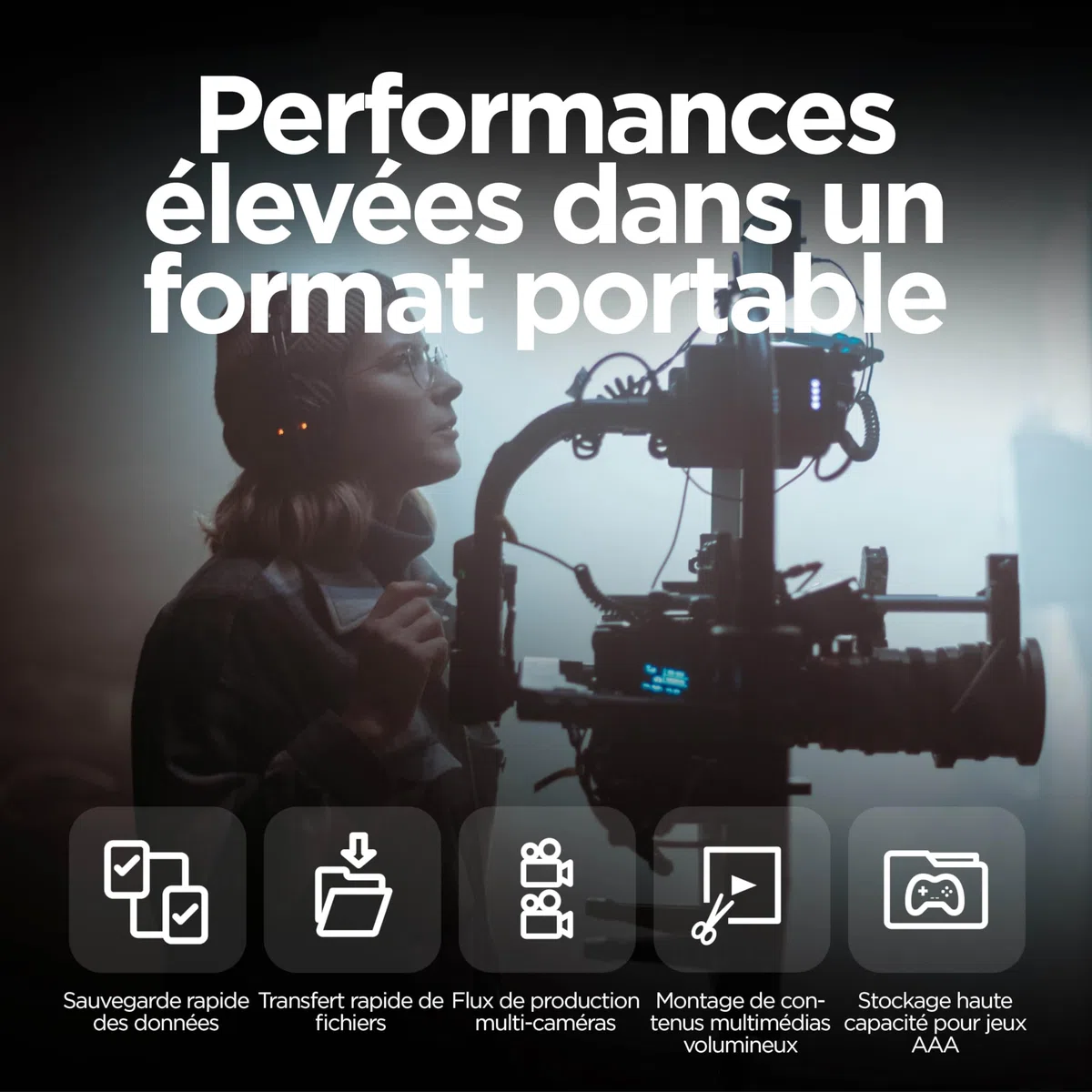 Clé USB en métal Integral USSD 1 TB Turbo-C USB 3.2 Gen 2x2, SSD Portable Ultra-Rapide, Lecture Jusqu’à 2 000 MB/s et écriture Jusqu’à 1 800 MB/s - Design Durable en Alliage de Zinc